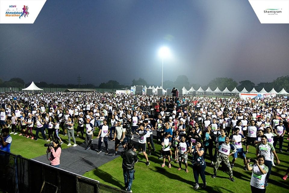 Adani Ahmedabad Marathon- Assembly ground