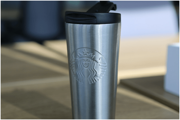 reduce plastic footprint; refillable cup